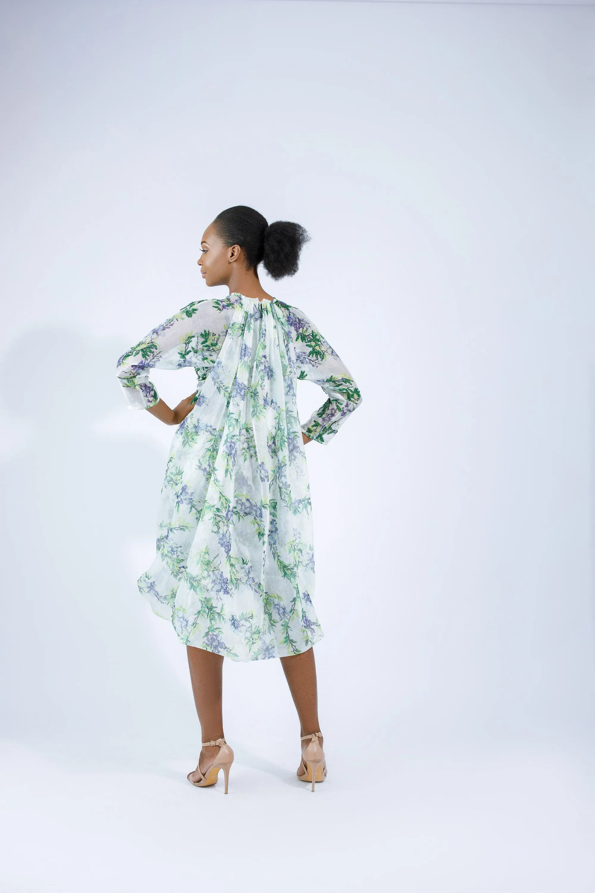 Beaded Bose Dress