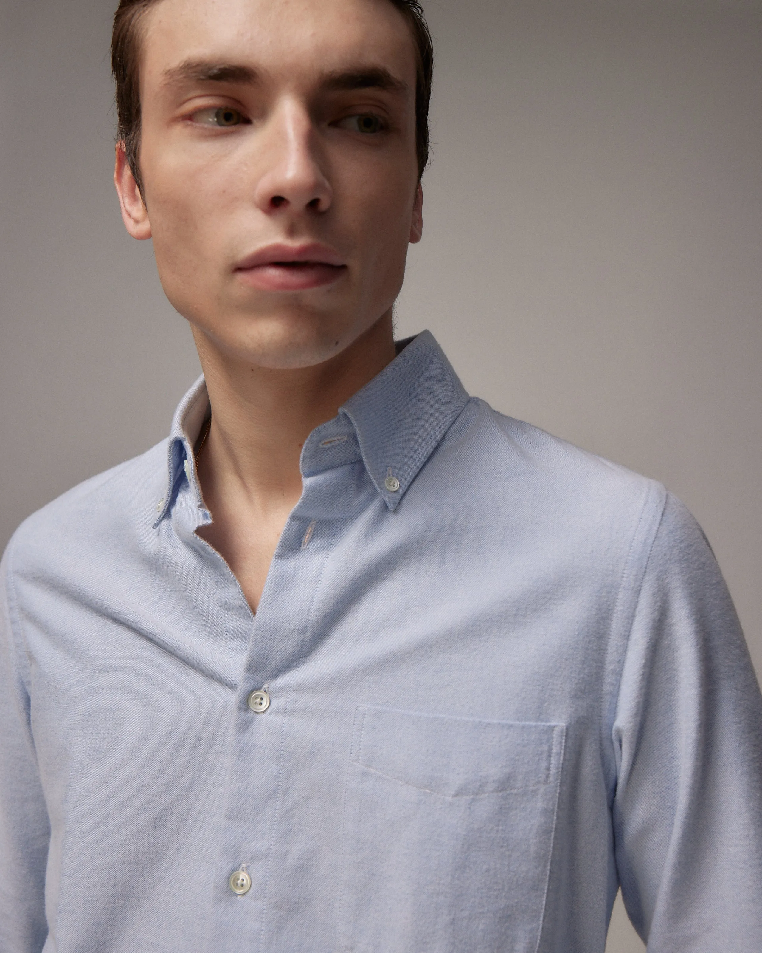 Celestin - Mid Blue - Oxford