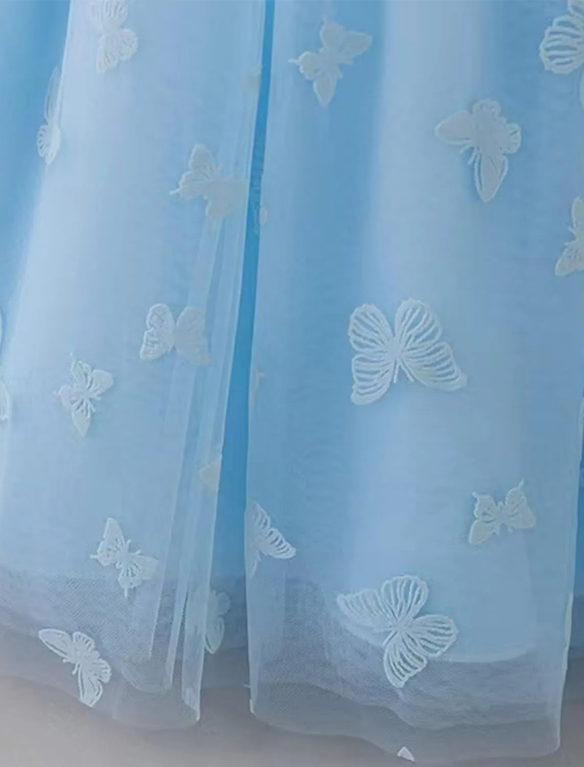 IDOPIP Sequin Flower Girl Lace Dress for Kids Wedding Pageant Party Formal Long Gown Princess First Communion Tulle Dresses