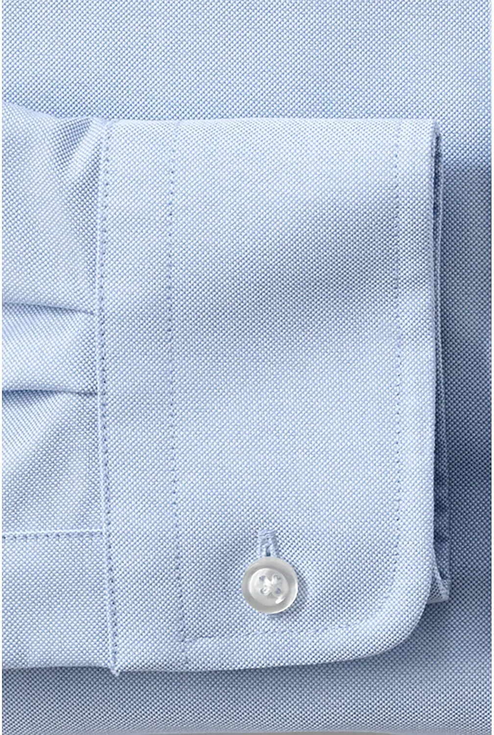 Lands' End School Uniform Men's Long Sleeve Oxford Dress Shirt