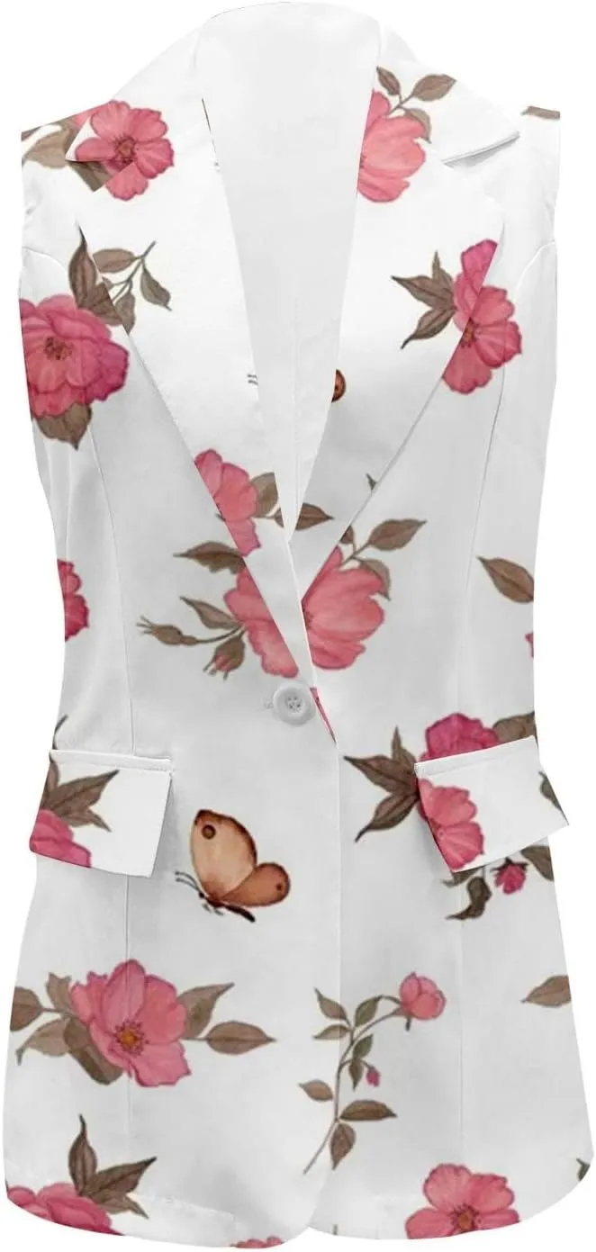 Linen Blazers for Women 2024 Work Women's Cardigan Open Front Wool Fashion Top Pluse Size With Pockets Suit