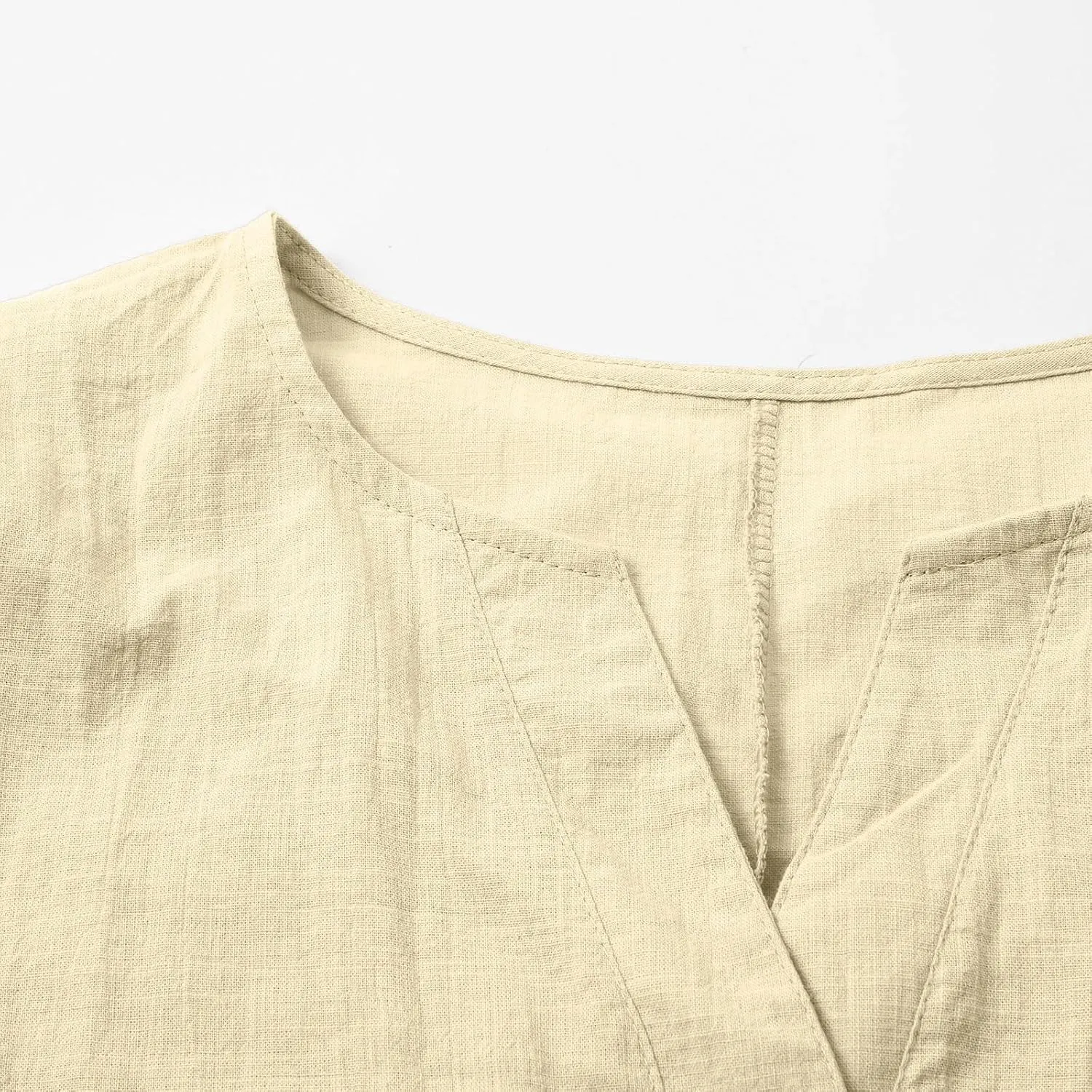 Linen Shirts for Women Flax Linen Clothing Cotton Linen Blouses Button Down Shirts Hemp Clothes Womens Gauze Tops 2025
