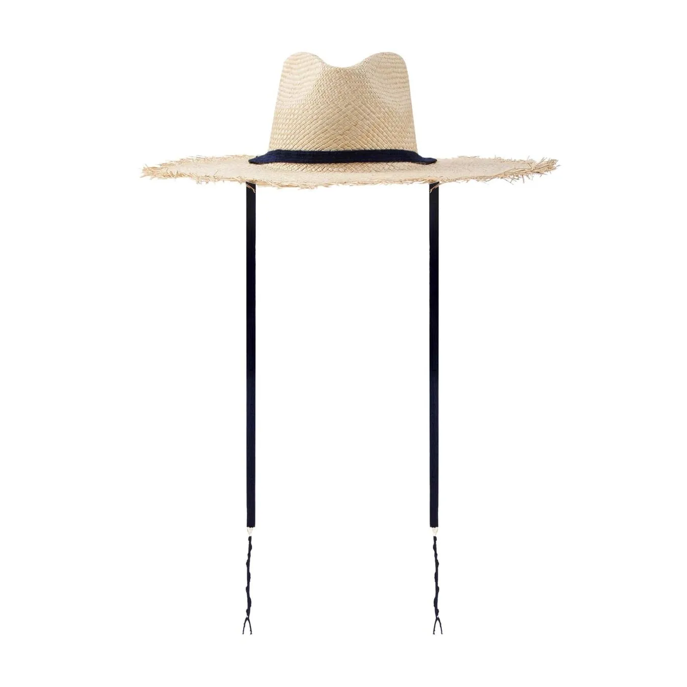 Miriam Wide Brimmed Palm Fringe