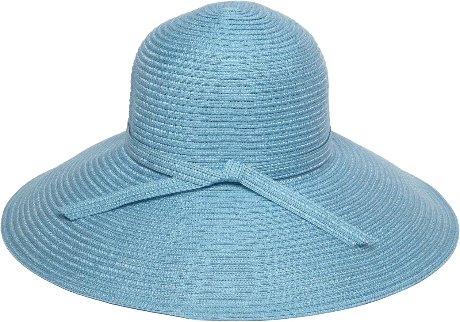 San Diego Hat Company Women’s Braided Sun Hat With Self-Tie Band, 5-Inch Brim