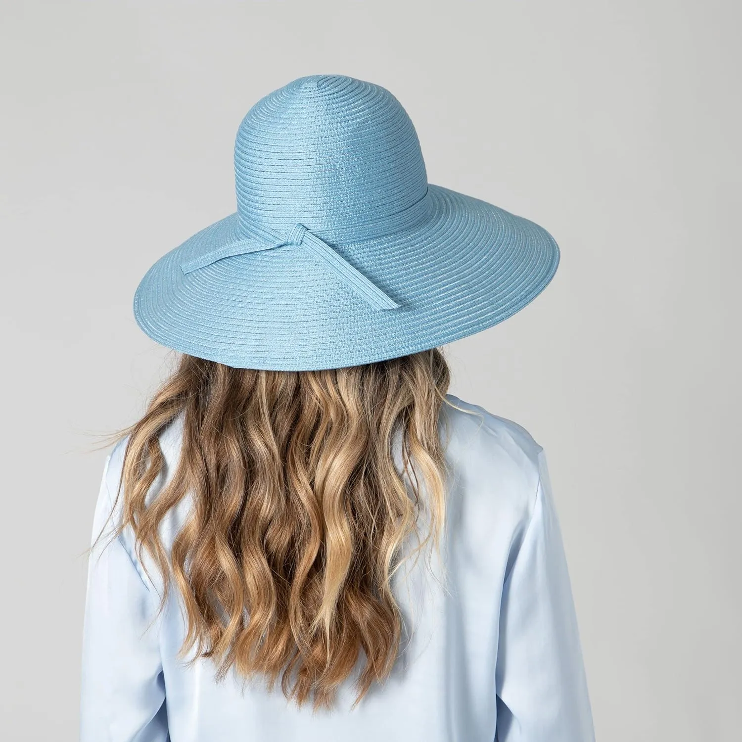 San Diego Hat Company Women’s Braided Sun Hat With Self-Tie Band, 5-Inch Brim