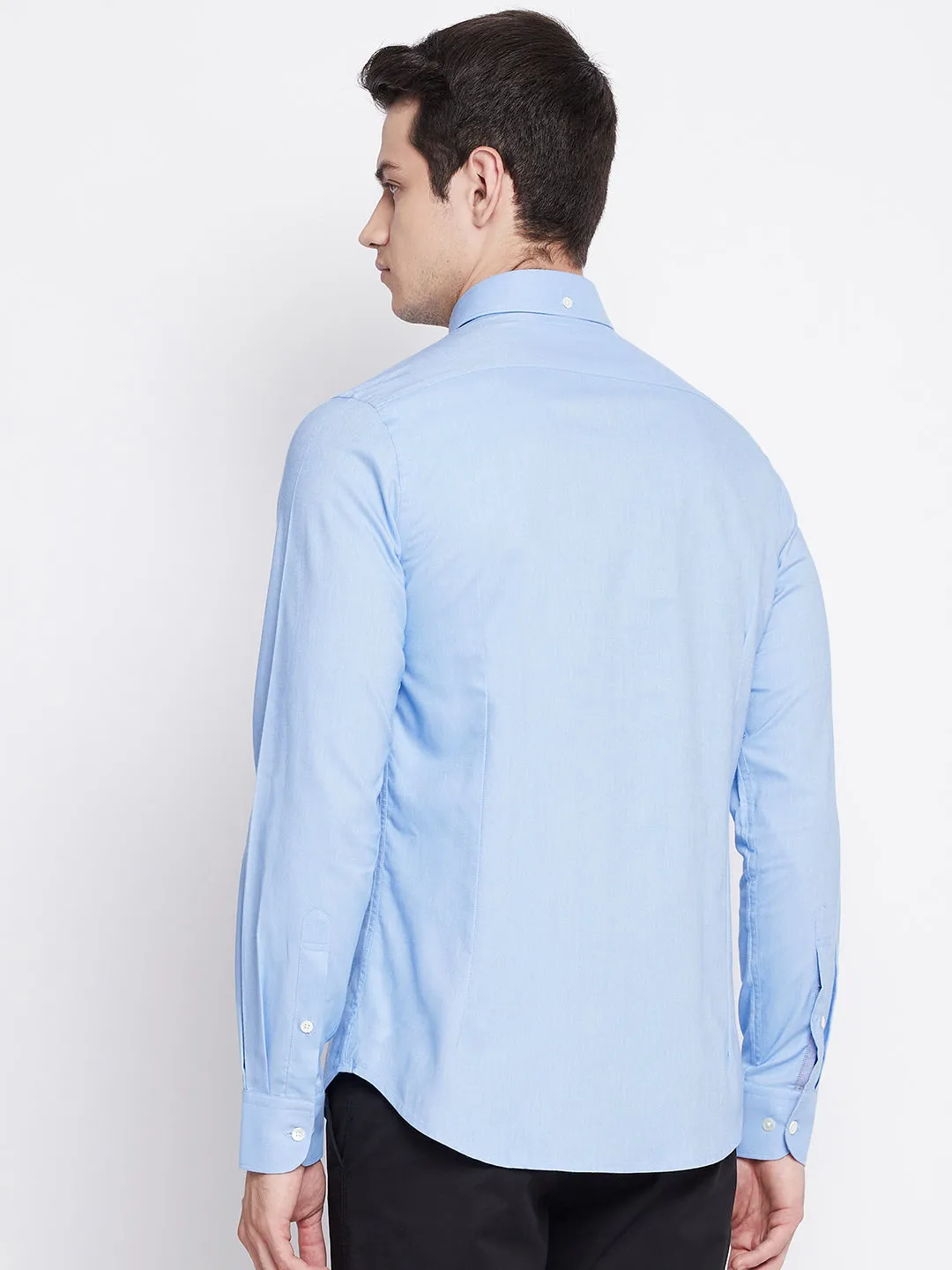 Sky Blue Oxford Cotton Shirt