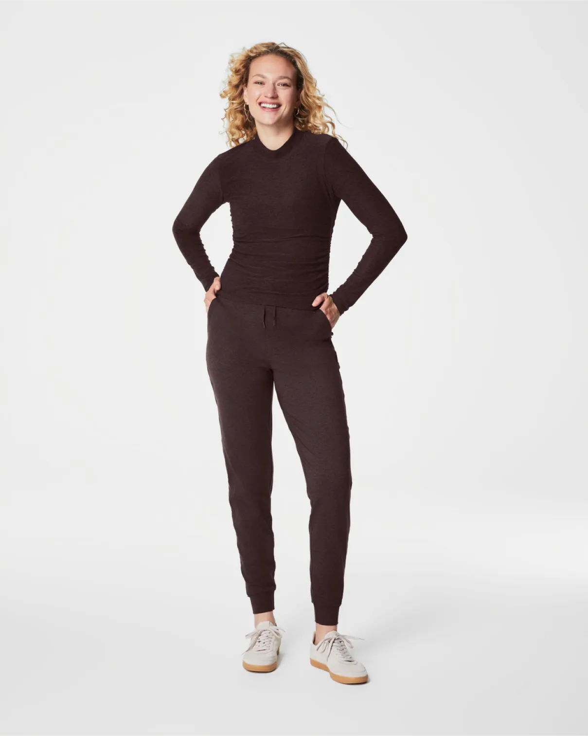SPANX® SoftStretch Long Sleeve Mockneck Top